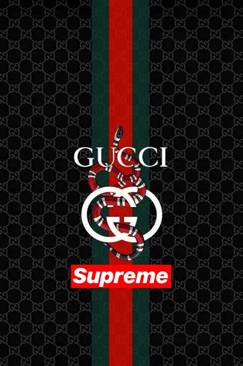 supreme cartoon gucci wallpaper|Gucci and supreme background.